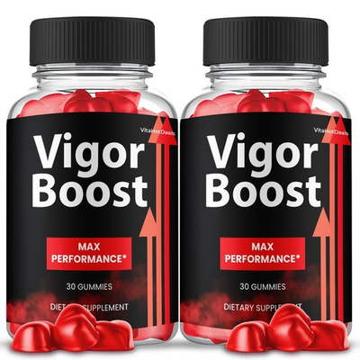 #ad Vigor Boost Gummies Max Strength Formula VigorBoost Supplement 2 pack $25.85