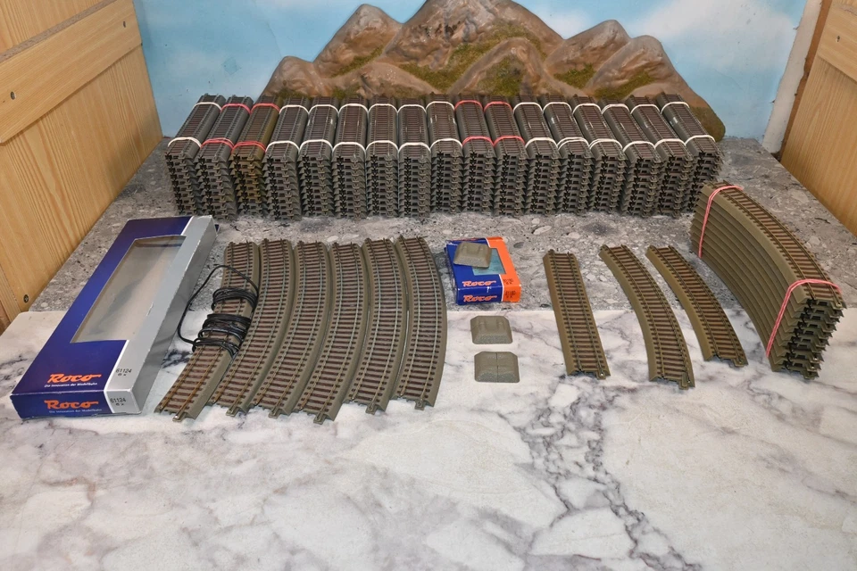 Roco H0 Gleismaterial Schienen 195-tlg. (I042)