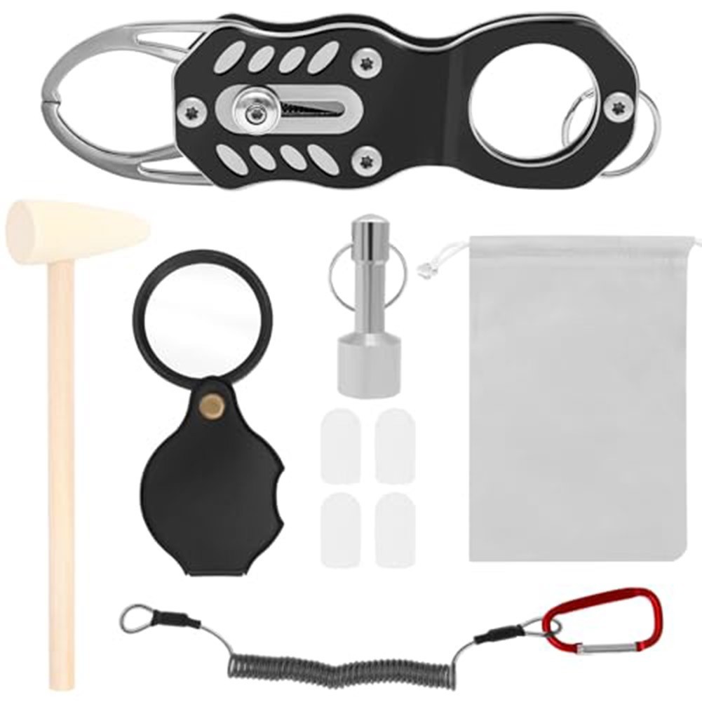 Coin Tester Kit with Precision Calipers and Metal Tester for Coin Collectors