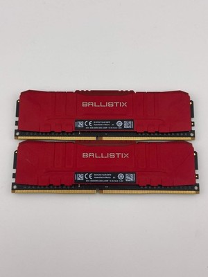 Ballistix 16GB (2 x 8GB) DDR4 3000MHz RAM Red BL8G30C15U4R.M8FE Poor