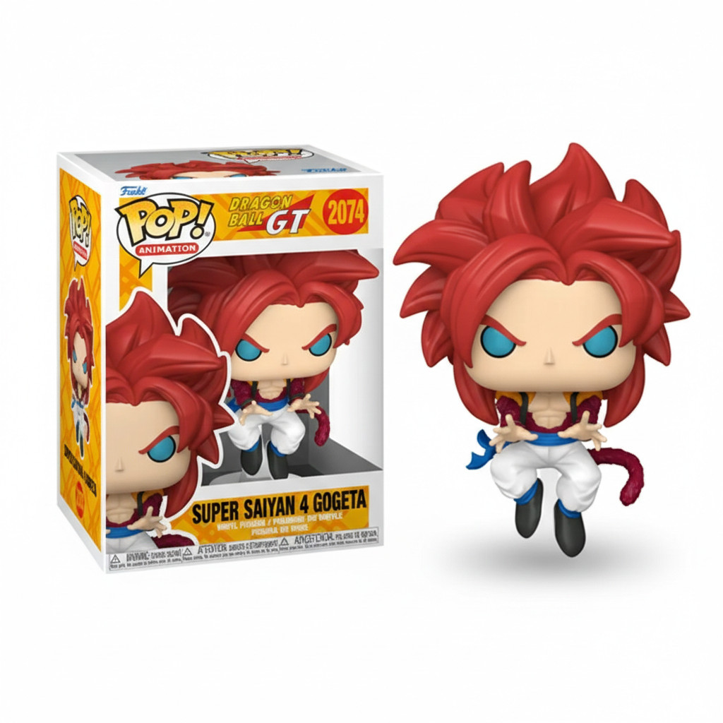 Dragon Ball GT SS4 Gogeta Funko Pop 2074 figura vinile statua collezione
