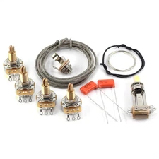 TAOT Gibson Les Paul Wiring Kit - TAOT Custom 525kXL Pots, .022 OD Caps