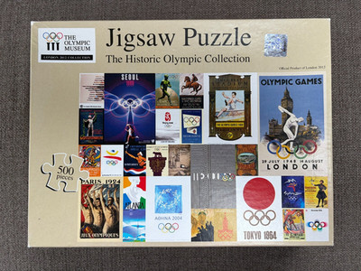  Historic Olympic Collection Puzzle 500 pc Vintage Official Product London 2012 