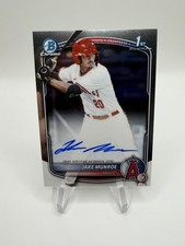 2025 Bowman Draft Jake Munroe 1st Bowman Chrome Autograph Auto #CPA-JMU 