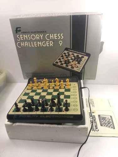 Sensory Chess Challenger "9" Fidelity Electronics WORKING /MISSING 1 CHESS PIECE - Picture 2 of 16
