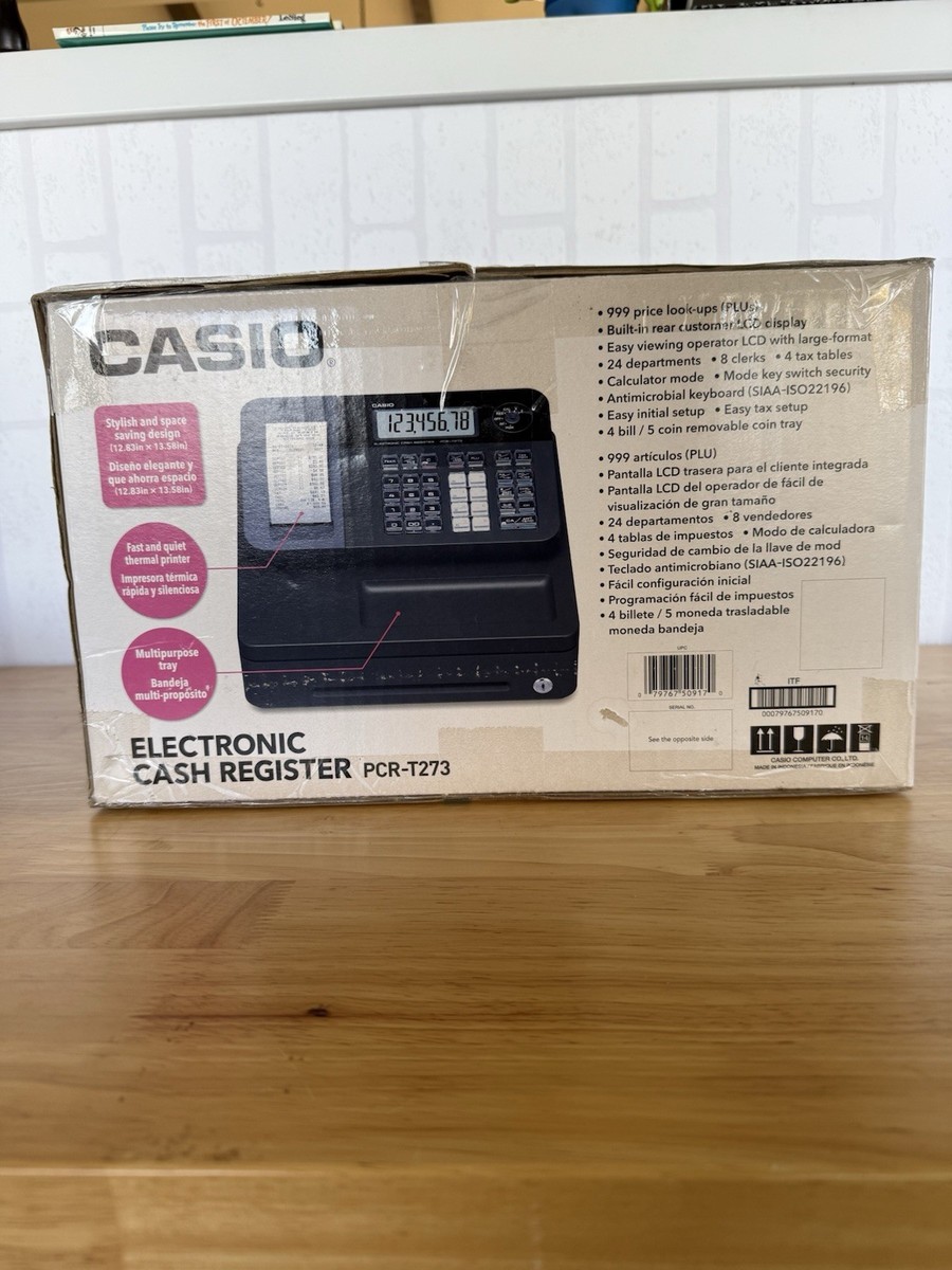 Casio Pcr-t273 Programming CASIO SE-G1/ PCR-T273/ SM-T274