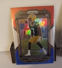 2022 Panini Prizm - Rookies Quay Walker #373 Red White & Blue Prizm (RC)