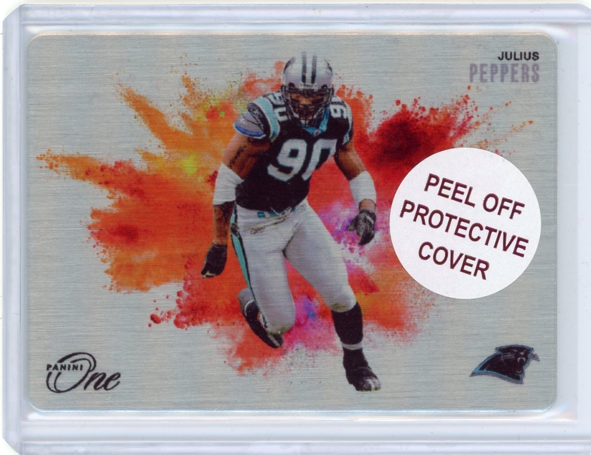 2024 Panini One Football Metal Color Blast #CB-JPS Julius Peppers
