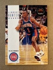 1993-94 Skybox Premium #222 Lindsey Hunter RC Basketball Card