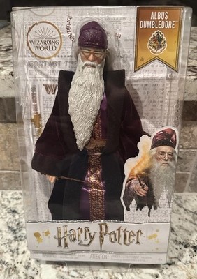 NIB Wizarding World Mattel HARRY POTTER Albus Dumbledore Doll- NRFB