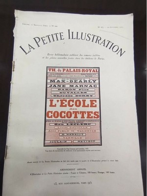 La petite Illustration N° 163. L'école des cocottes | Bon état