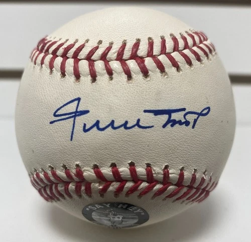 WILLIE MAYS Autographed Baseball San Francisco Giants - "SAY HEY" Hologram