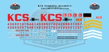 Kansas City Southern deMexico AC4400CW Decals HO 1:87 Scale
