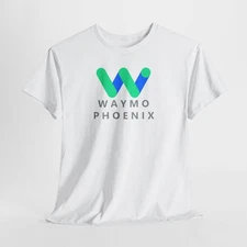 Autonomous Vehicle Tech Shirt, Waymo Phoenix AZ Logo Tee