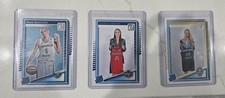 2025 Panini Donruss WNBA - 3 Rated Rookie Cards