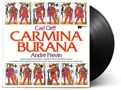 Carl Orff Carl Orff: Carmina Burana (Vinyl) 12'' Album
