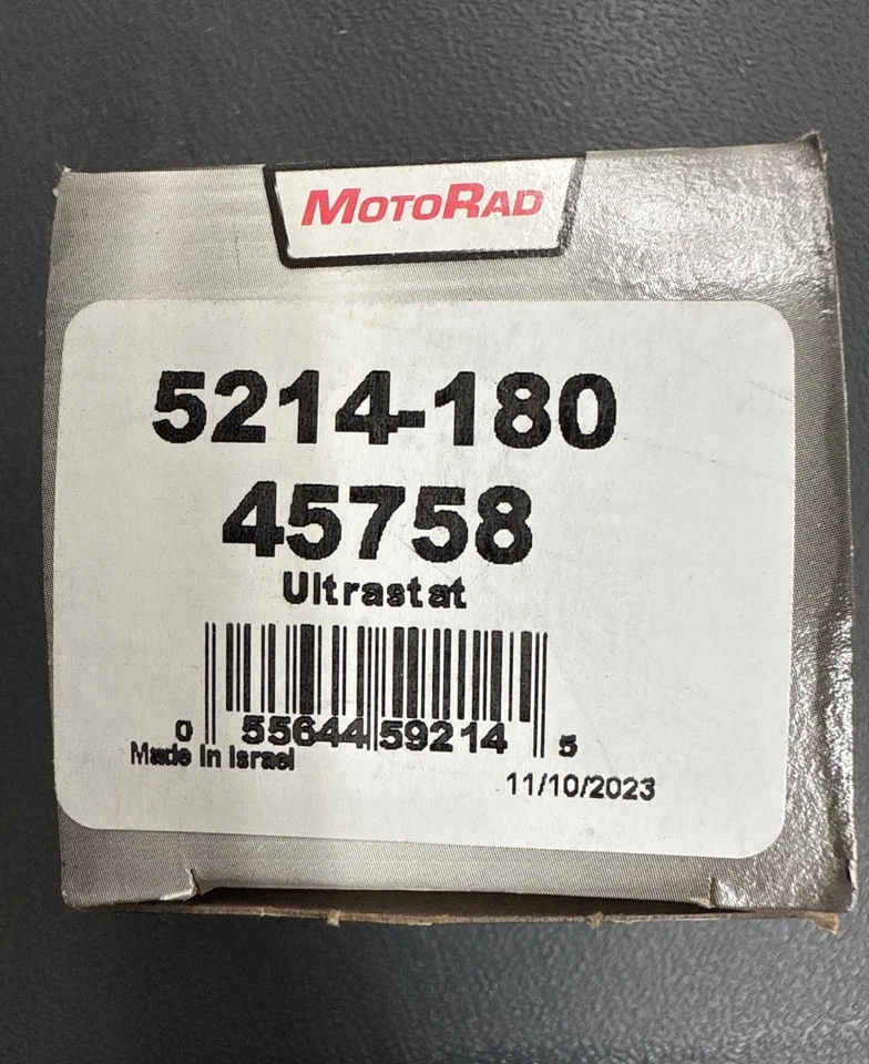 Motorad UltraStats Thermostat 180 Degrees for CHEVROLET NOVA 1985-1988 - Imagem 4 de 4