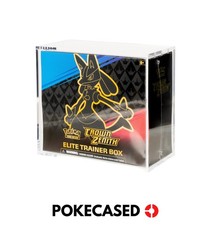 Pokemon ETB ACRYLIC DISPLAY CASE PROTECTOR FOR Elite Trainer Box, Magnetic