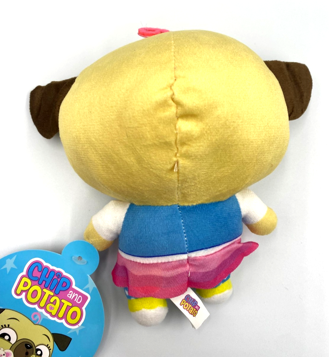 Chip and Potato ZERONIC Pug Dog 7 inch Plush Toy WildBrain Stuffed Toy NWT  | eBay