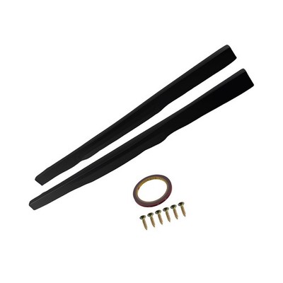 2pcs Side Skirts Extension Panel Lip for Toyota Corolla All Models 2009-2013