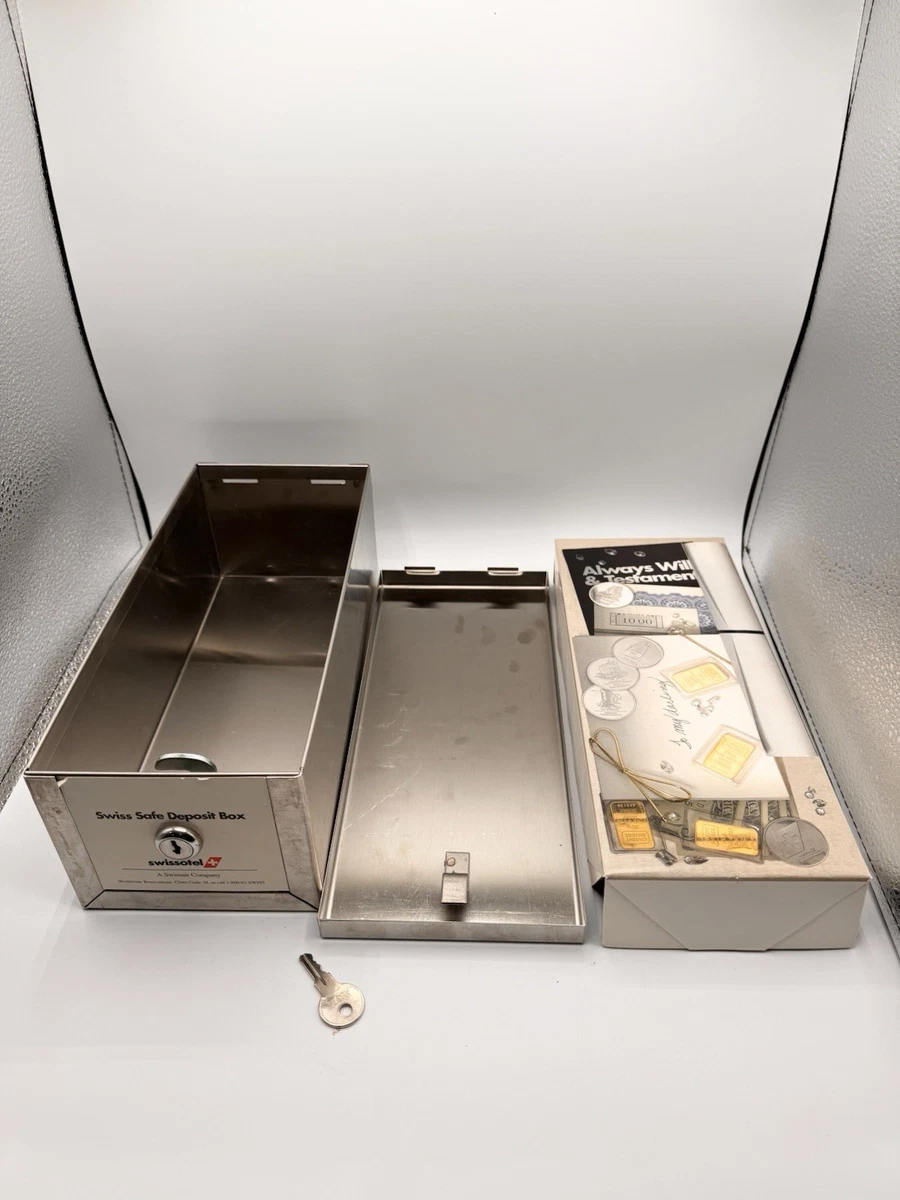 Vintage Safe Deposit Box for sale | eBay