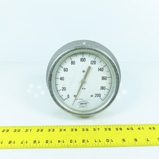 Danton 5" Round 0-200 PSI Pressure Gauge Made In USA