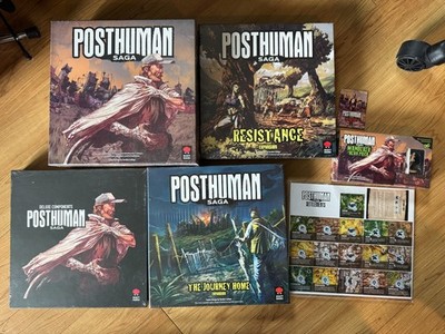 Posthuman Saga (Mega-Mutant All In Kickstarter Pledge)+Settlements+Outcast NIS
