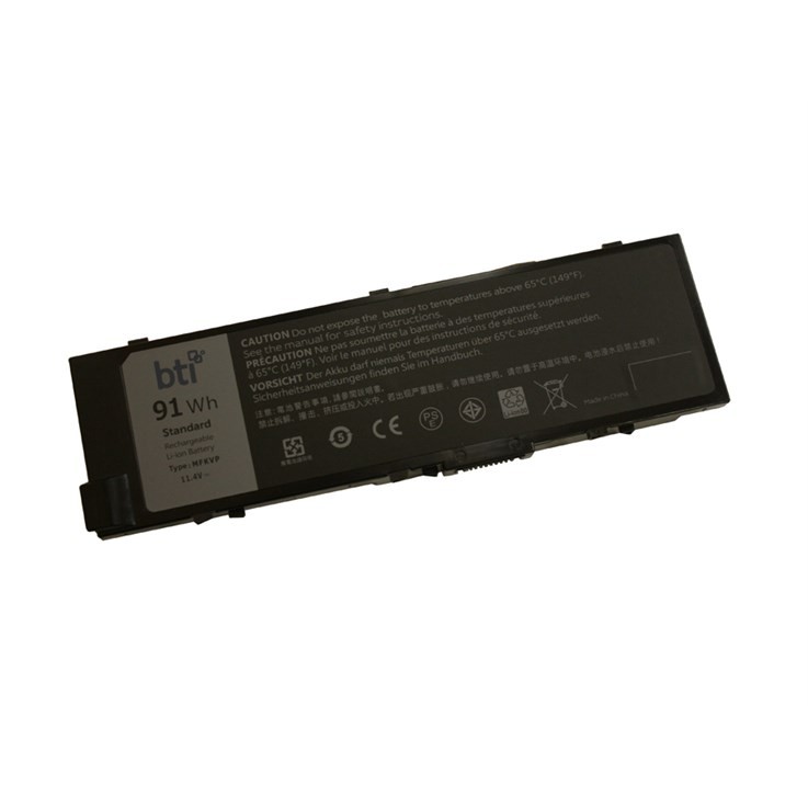 BTI 6-cell 91Wh RDYCT compatible laptop battery for Dell Precision 7510 7520 771