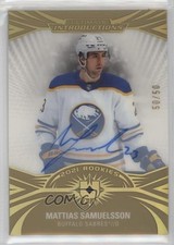 2022 Upper Deck Ultimate Collection Gold /50 Mattias Samuelsson #UI-43 Auto 1u6h