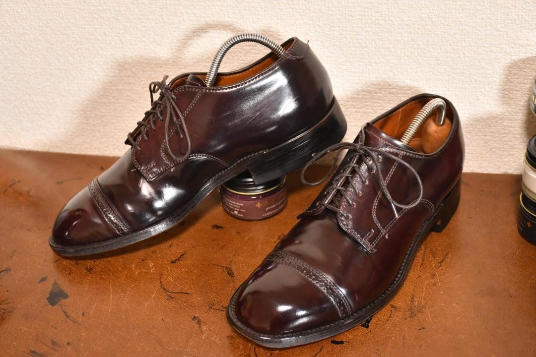 靴 ALDEN #56201 cordovan 6B/D 24cm 56201 – THE LAKOTA HOUSE