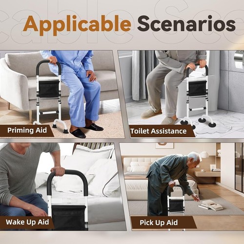 Standing Assist Chair & Portable Patient Lift Mobility Handle Aid For Elderly C - Picture 8 of 13