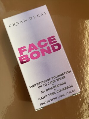 URBAN DECAY Face Bond Self Setting Waterproof Foundation Med Deep Cool Olive 25