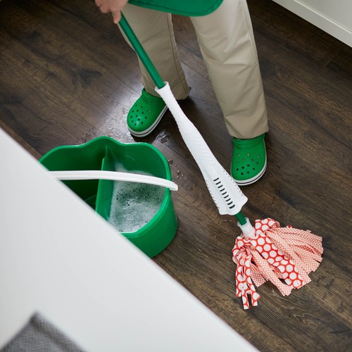 Libman Wonder Mop Orange White Microfiber Snap-On Refill Head - Picture 6 of 10