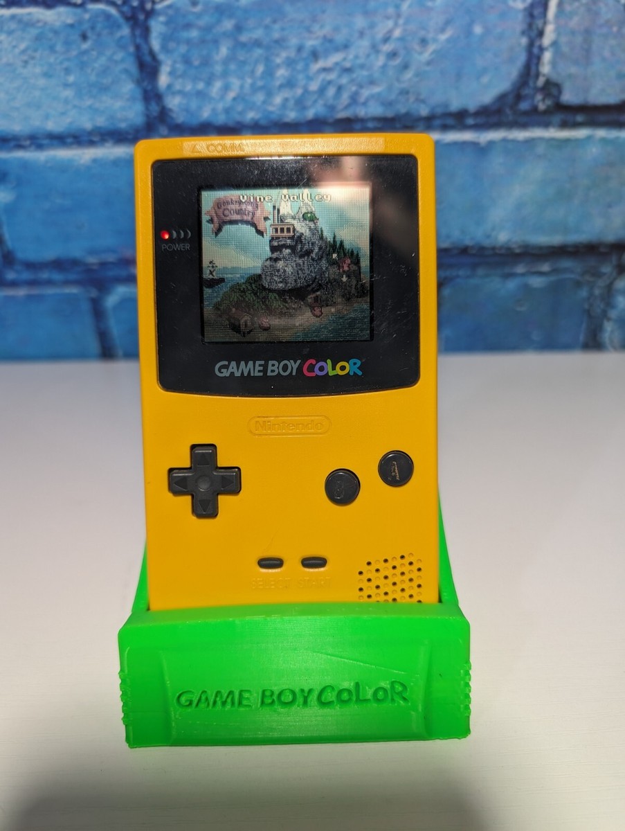 Authentic Dandelion Yellow Nintendo Game Boy Color GBC Handheld 