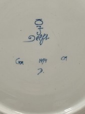Plat royal Delft, 1968, De porceleyne fles.
