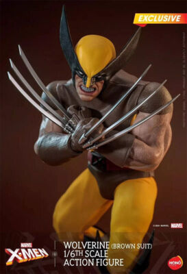 Hot Toys Hono Studio HS03 Marvel Comics Wolverine 1/6 Brown Figure