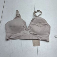 Light Beige Nursing Bra With Extender Clasp Women's Size Medium NEW