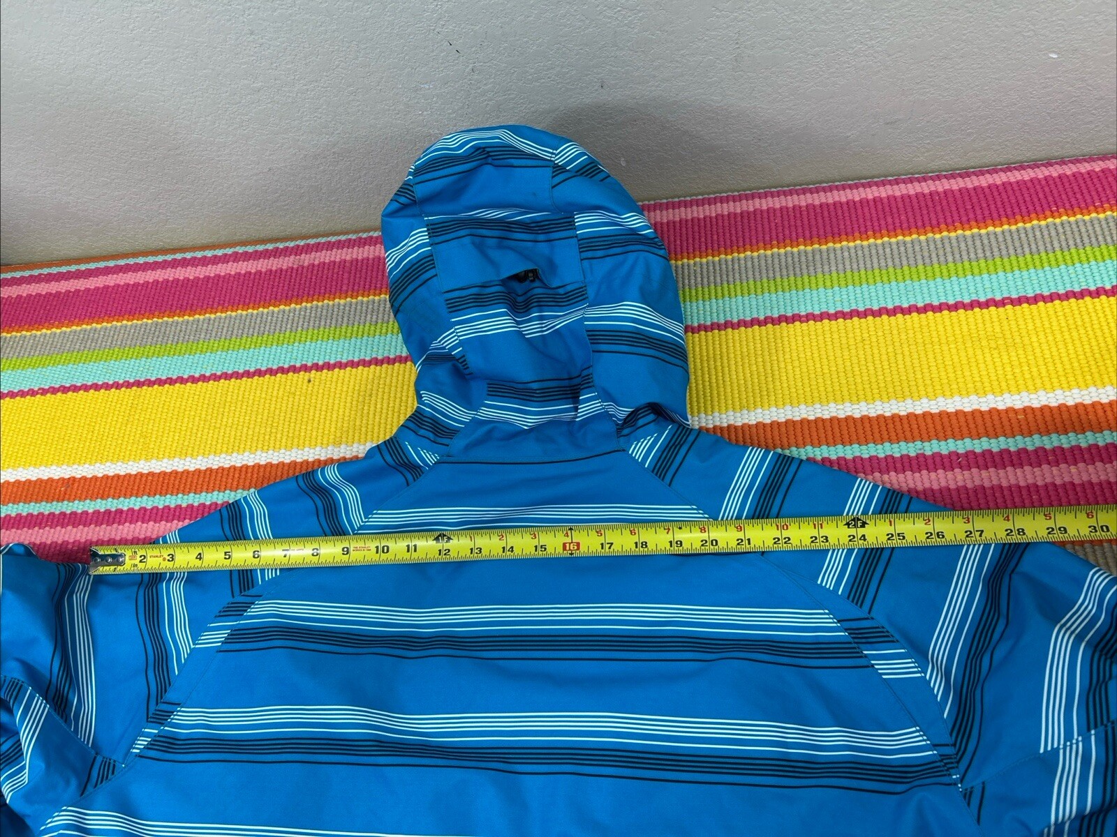 Oneill 10kmm 2 Layer Tech Shell Blue Striped Wate… - image 16