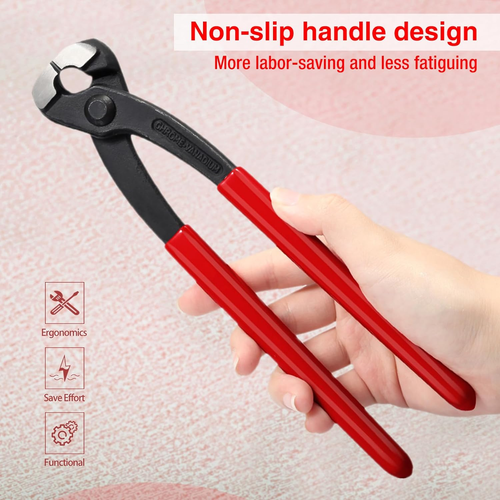 SPEEDWOX 9 Inches Ear Clamp Pliers Front and Side Jaw Pinch Clamp Pliers Ear Cla - Picture 4 of 12
