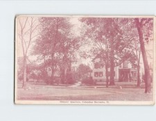 Postcard Officers' Quarters Columbus Barracks Ohio USA