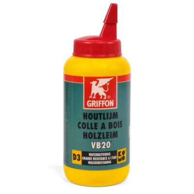 Wasserfester Holzleim D2 | Griffon Holzklebstoff VB20 750g Flasche