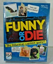 FUNNY OR DIE The Hilarious Caption Game **NEW** Factory Sealed
