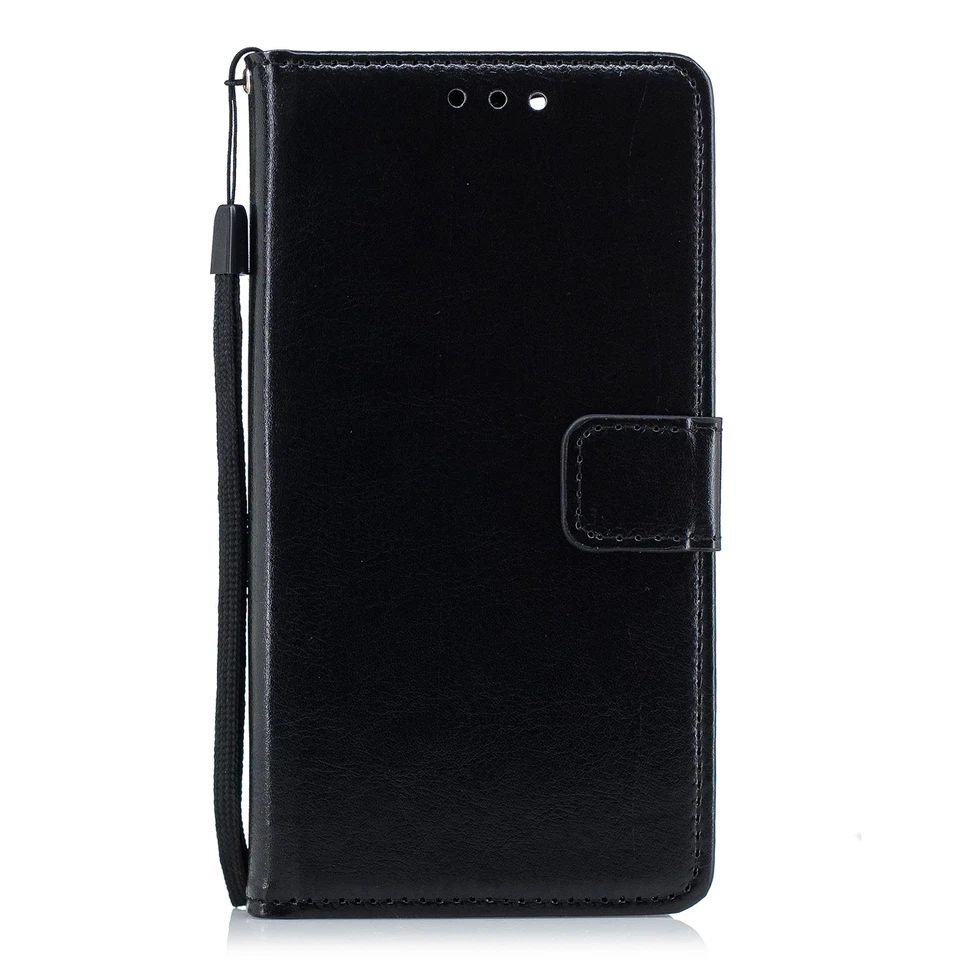 Funda de cuero PU con soporte tipo billetera a prueba de golpes para teléfonos Huawei P20 Pro V9 Play Foto 4 de 4