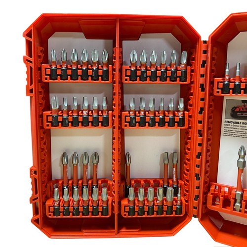 Milwaukee SHOCKWAVE Impact Driver Bit Set, Alloy Steel 48-32-5154 - 69 Pieces - Picture 3 of 4