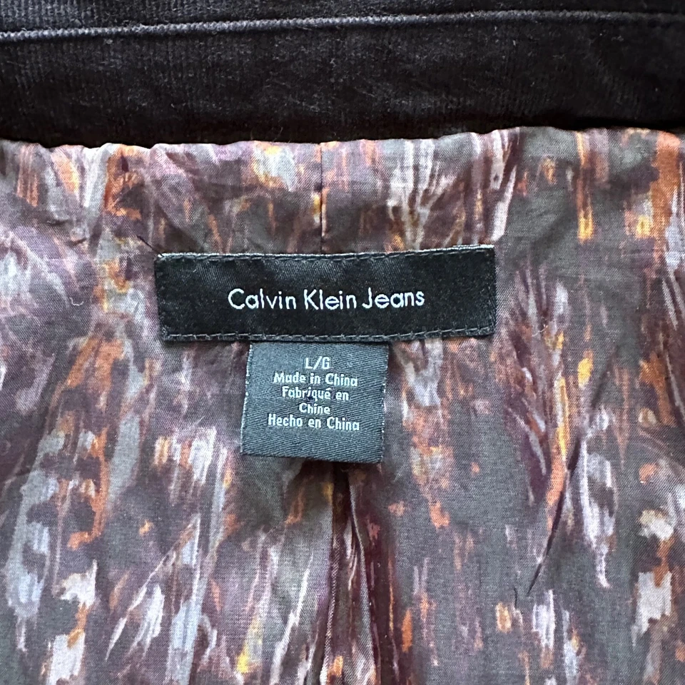 Chaqueta Blazer Calvin Klein Jeans Pana Para Mujer Talla Grande Foto 4 de 4