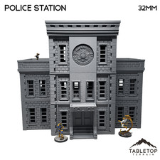 Police Station - Marvel Crisis Protocol Building - Tabletop Terrain MCP
