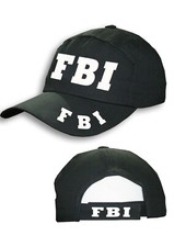 Baseballkappe Hüte Erwachsene FBI bedruckt verstellbar Offiziere Festival Spaß Kleid Party