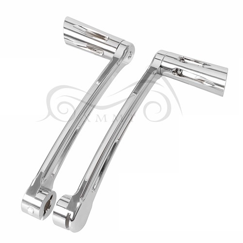 Chrome Heel Toe Shift Lever With Pegs For Harley Electra Glide Classic FLHTC & Softail