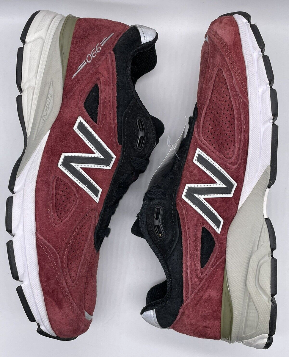 New Balance 990v4 Made in USA Burgundy Running Shoes Men’s Size 9.5 New Balance 990v4 Burgundy - M990BU4 for Sale | Authenticity  main image 2