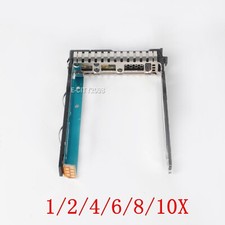 2.5" HDD Tray Caddy HP DL380 DL360 DL380p G8 G9 G10 Server 651687-001 w/ Chips